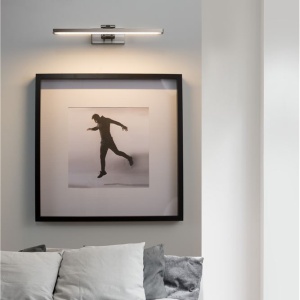 Aplica LED pentru tablou directionabila Marnell nickel NVL-9117302 76979 universul-luminii.ro