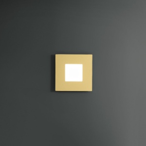 Aplica LED perete sau tavan BILDE 39x39cm, alb, negru sau auriu