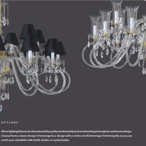 Aplica LUX design modern, Cristal Bohemia Exclusive Miracle 195359 universul-luminii.ro