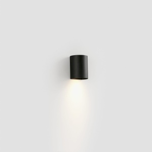 Aplica perete aluminiu negru, 1xGU10, SOLE round - Img 4
