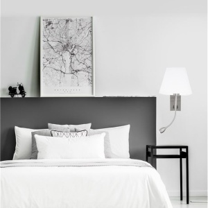 Aplica perete cu reader LED design modern Valencia NVL-8127402 77749 universul-luminii.ro