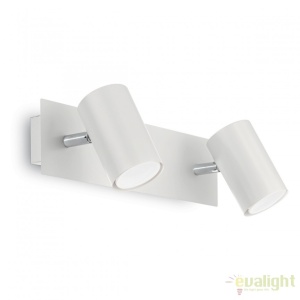 Aplica perete design modern minimalist SPOT AP2 alba 156736