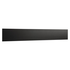 Aplica perete exterior design liniar IP65 Aura negru 60cm