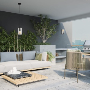 Aplica perete exterior IP44 NORFOLK 8748 negru - Img 5