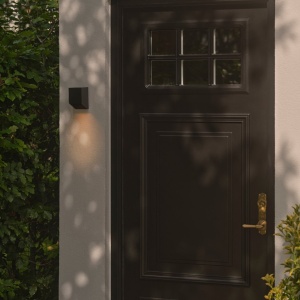 Aplica Perete Exterior, Lumina in Jos, Protectie IP44, Nico negru 244219 universul-luminii.ro