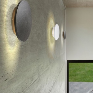 Aplica perete LED ambientala IP54 ANCONA L neagra - Img 4