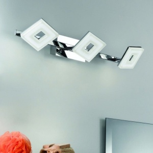 Aplica perete LED moderna Rakel 3 Square WA 2-1283/3 OR