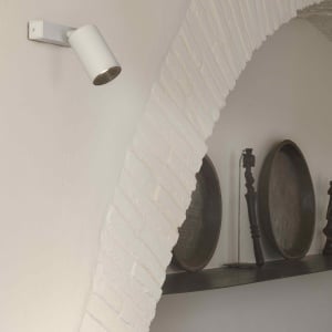 Aplica perete / tavan cu spot directionabil design modern STAN 1L neagra 84499 universul-luminii.ro