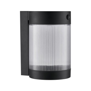 Aplica solara cu senzor de miscare, protectie IP44, Coupar negru 243959 universul-luminii.ro