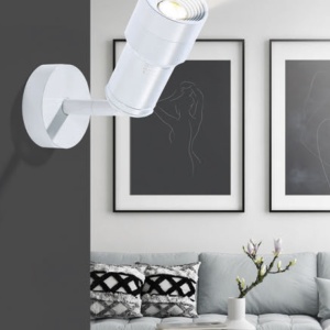 Aplica tip spot LED directionabil de perete/tavan LUMI alb - Img 4
