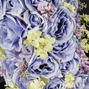 Aranjament floral design LUX STAND CYLINDER ROSES 1142311.43 - Img 2