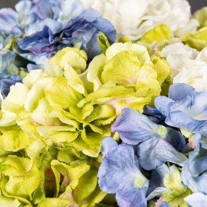 Aranjament floral design LUX VASE HORSES HYDRANGEA - Img 2