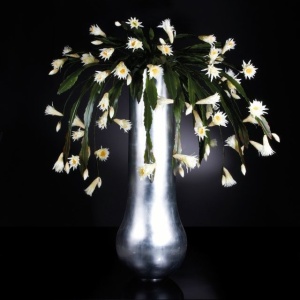 Aranjament floral inalt, design LUX DUBAI, argintiu 205cm 1141187.98
