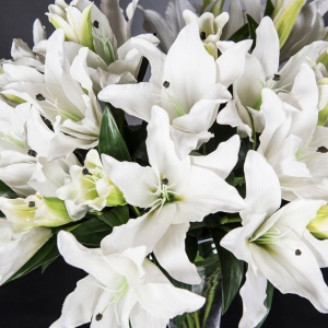 Aranjament floral mare design LUX VASE VANESSA LILIUM 1142281.95 - Img 2