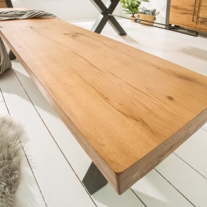 Banca Design Industrial Thor 180cm stejar salbatic - Img 5