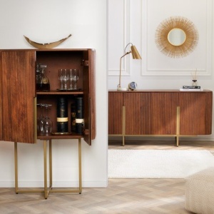 Bar design retro Gatsby 125cm Mango - Img 6