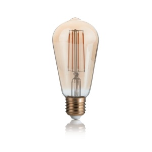 Bec LED dimabil E27 VINTAGE 04W CONO AMBRA 2200K 223919 IDL