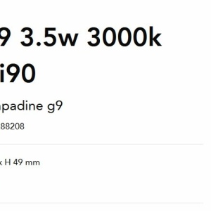 Bec LED, G9 3,5W 3000k cri90 166589 universul-luminii.ro