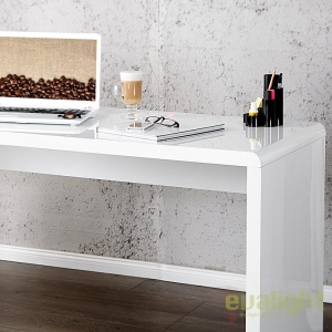 Birou modern alb, simplu si elegant, Fast Trade 140cm A-36024 VC - Img 6