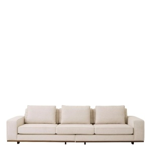 Canapea 3 locuri eleganta design LUX Aurora L, Nuoro beige - Img 3