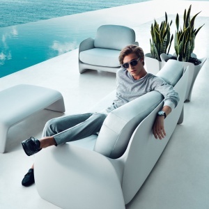 Canapea de exterior / interior design modern premium PEZZETTINA SOFA 56011 Vondom - Img 6