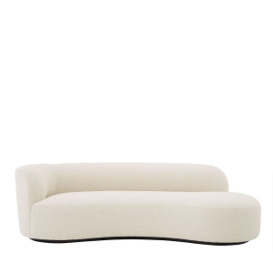 Canapea design LUX Morten, boucle crem 115164 HZ - Img 2