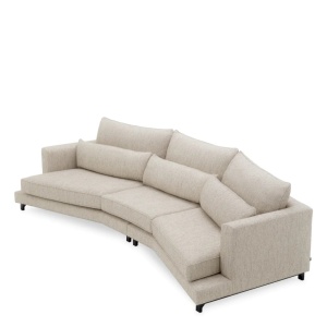 Canapea design LUX Savarana, Splendor gri deschis - Img 2