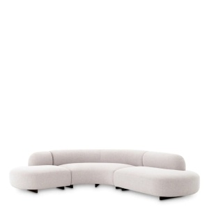 Canapea design modern LUX Bjorn L, mauritius grey