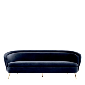 Canapea eleganta design LUX Orion, savona midnight blue - Img 4
