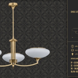 Candelabru 3 brate design clasic realizata manual Decor - Img 3