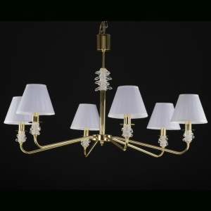 Candelabru 5 brate LUX design modern, Cristal Bohemia Exclusive TRINITY 02-CH