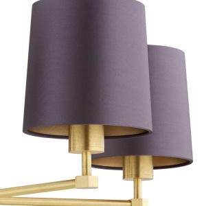 Candelabru 5 brate modern PRINCETON 145729 universul-luminii.ro