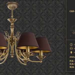 Candelabru 6 brate design clasic realizat manual CASAMIA - Img 2