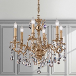 Candelabru 6 brate LUX cu cristale Scholer, Versailles 144549 universul-luminii.ro