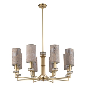 Candelabru 8 brate design clasic realizat manual Genova - Img 1