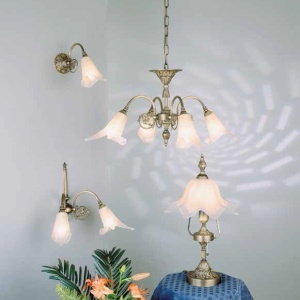 Candelabru aplicat stil mediteranean clasic de lux Tosca 9L 95419 universul-luminii.ro