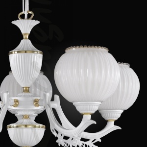 Candelabru clasic cu 5 brate design italian 9650 105459 universul-luminii.ro
