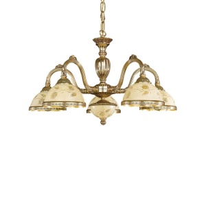 Candelabru clasic cu 5 brate realizat manual 6308 107169 universul-luminii.ro
