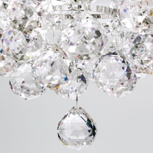 Candelabru cristal Asfour design lux KRISTALL KLASSISCH 6L chrome plated/clear crystal 239339 universul-luminii.ro
