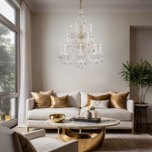 Candelabru Cristal Bohemia Exclusive Crystal Velvet 02-CH - Img 4