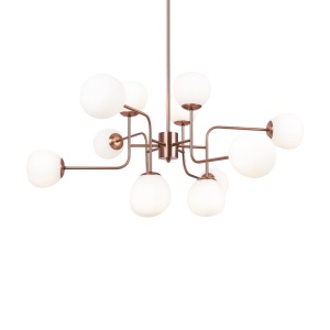 Candelabru design deosebit cu 12 surse de lumina Erich MYMOD221-PL-12-G - Img 5