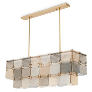 Candelabru design LUX, Sticla, Alama Antic, Laurent - Img 3