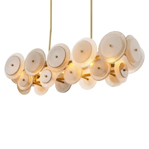 Candelabru design LUX, Sticla, Fumuriu, Hyde