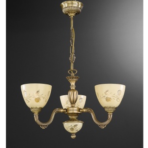 Candelabru din alama 3 brate design italian 6258 102159 universul-luminii.ro