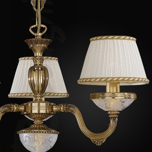 Candelabru din alama 3 brate design italian 6502 204469 universul-luminii.ro