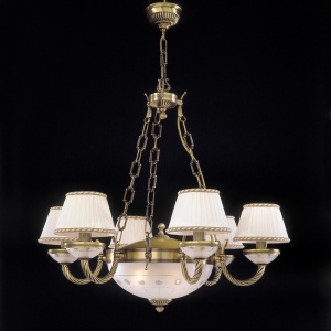 Candelabru din alama 6 brate design italian 4660 101609 universul-luminii.ro