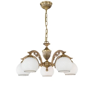 Candelabru din alama cu 5 brate design italian 8600 106849 universul-luminii.ro