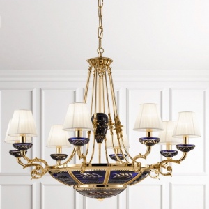 Candelabru elegant LUX realizat manual Michelangelo 162059 universul-luminii.ro