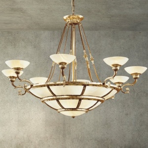 Candelabru elegant LUX realizat manual Raffaello 162249 universul-luminii.ro