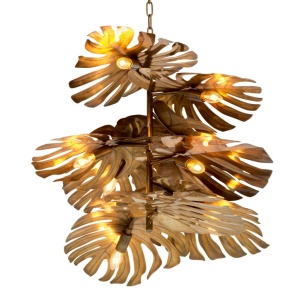 Candelabru LUX design frunze Tropique alama vintage - Img 3